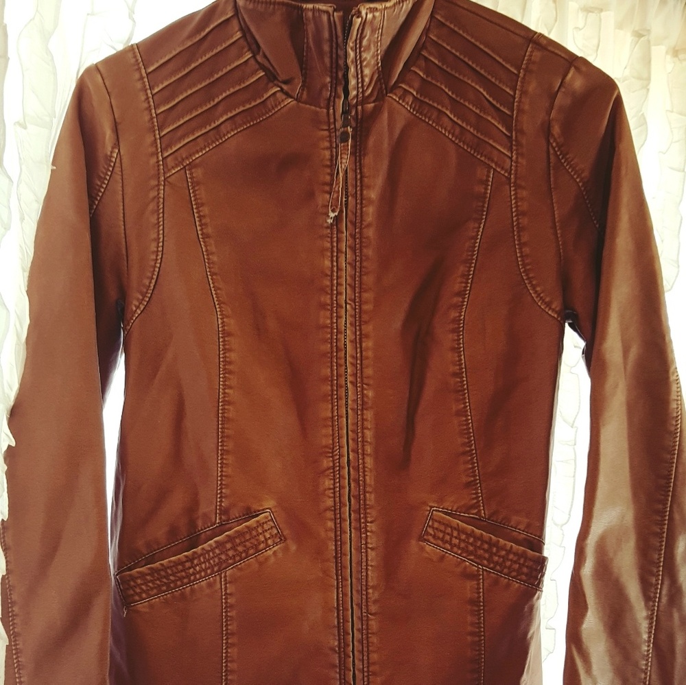 Leather jacket
